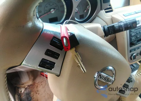 2006 Nissan Murano Sl from USA, damaged, VIN JN8AZ08W76W526686